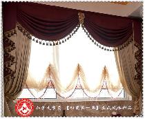 加拿大华侨学员作品-美式风格窗帘，窗帘培训机构