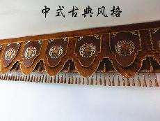 中式古典风格窗帘学员作品-东莞窗帘培训